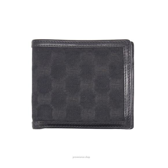 🔴 Gucci Bifold Wallet - GG Canvas with Leather Trim - Picture 1 of 9